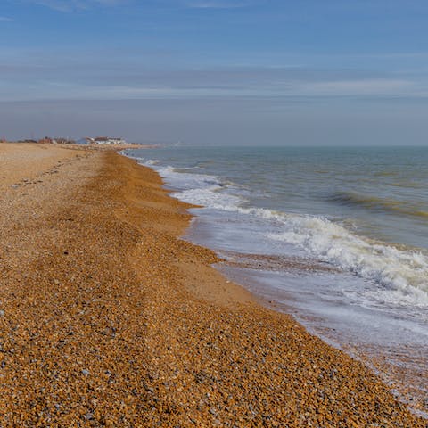 Wander down to Normans Bay and enjoy an afternoon by the seaside