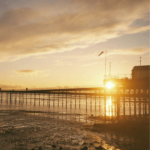 Stay within easy reach of the beach in Southend-on-Sea