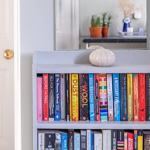 Pick a new book to keep you entertained
