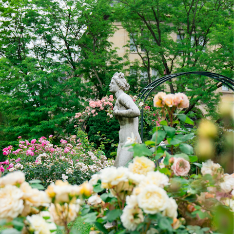 Enjoy a scenic stroll through Jardin des Plantes