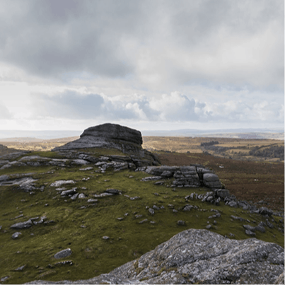 Take a ten-minute drive to Dartmoor National Park