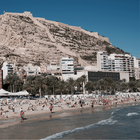 Drive to a restaurant in the vibrant city of Alicante in just forty minutes