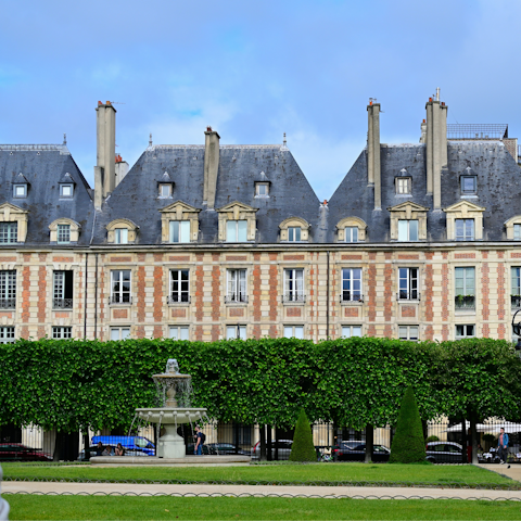 Walk two minutes to Place des Vosges to see Victor Hugo's house
