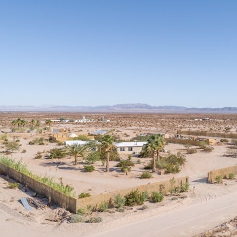 Immerse yourself in the peace of off-grid living