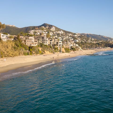Drive to the beautiful Laguna Beach in just thirty minutes