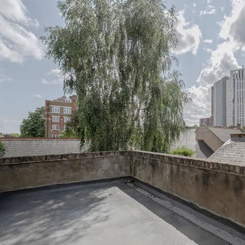 Bask in the sun on your own private roof terrace