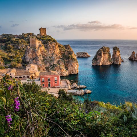 Make the most of being twelve minutes from the beach