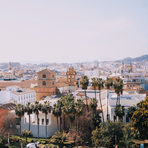 Explore the charming streets of Torrox where you'll find eateries and cafes