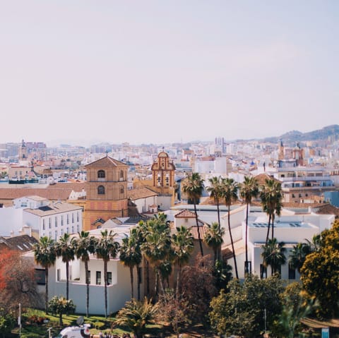 Explore the charming streets of Torrox where you'll find eateries and cafes