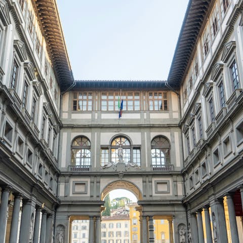 Relive the Renaissance at the city's Uffizi Galleries