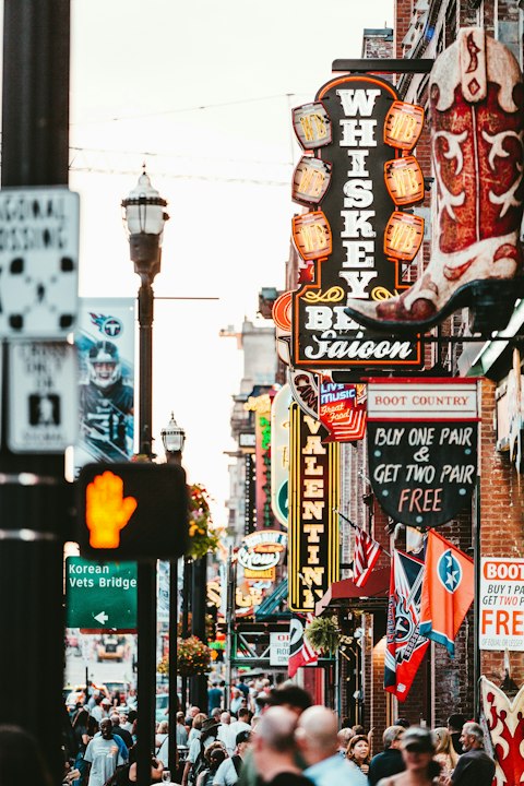 Head to Broadway, just a ten-minute Uber ride away, and discover the heart of Nashville's legendary live music scene