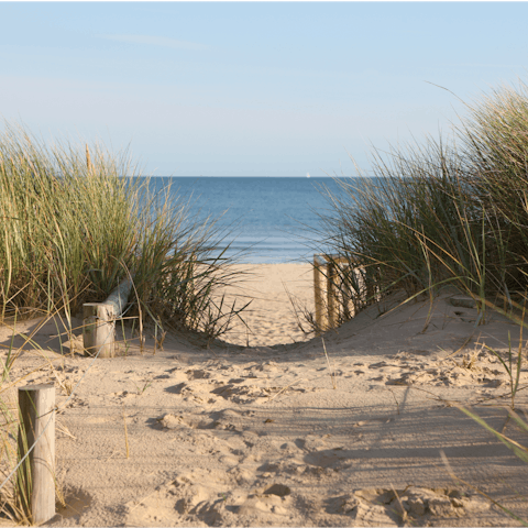 Jump in the car and head for Cornwall's coast, just a forty minute drive away