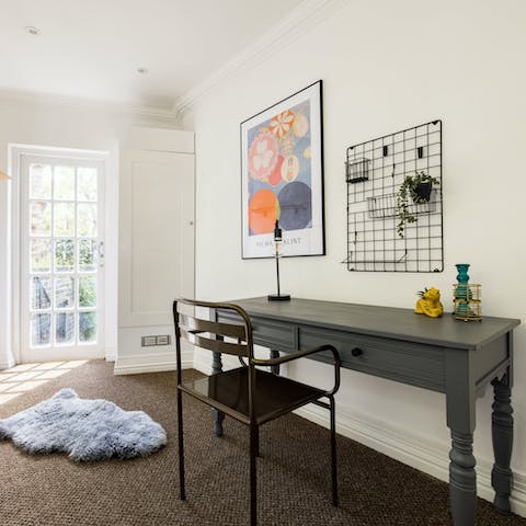 Catch up on work during your stay in the dedicated office