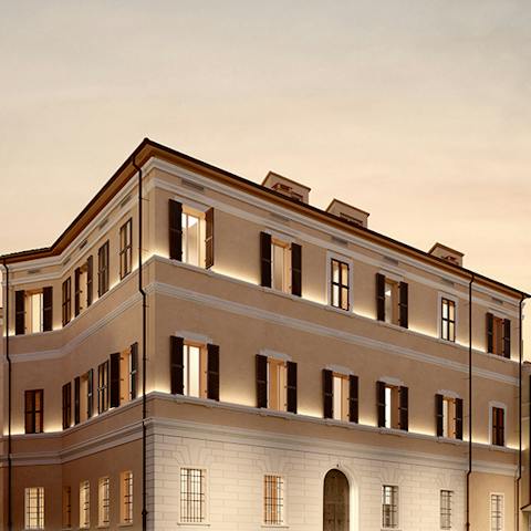 Stay in a beautifully restored Renaissance-style building