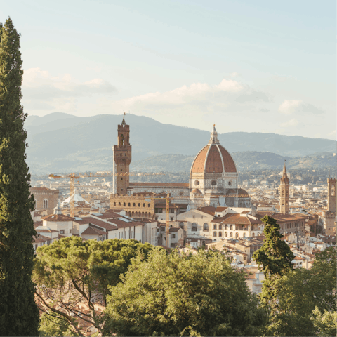 Stay within walking distance of Florence's historic centre