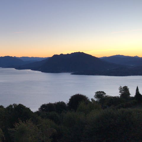 Toast the day's end with magnificent sunsets as your backdrop