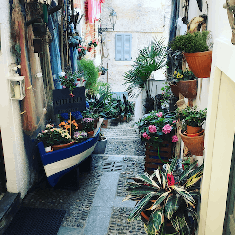 Dive into the history-rich streets of Stresa, just a five-minute drive away
