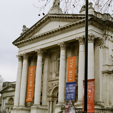 Spend an afternoon exploring the Tate Britain – it's just around the corner