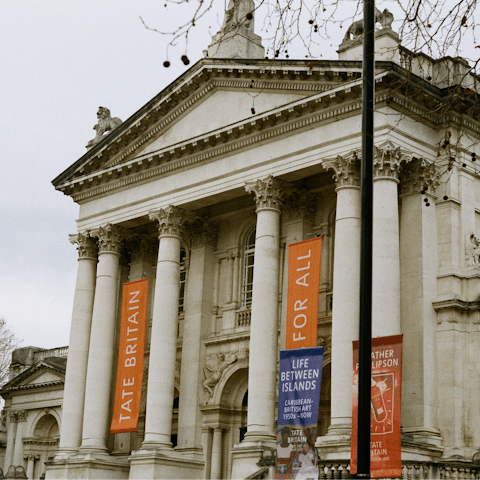 Spend an afternoon exploring the Tate Britain – it's just around the corner