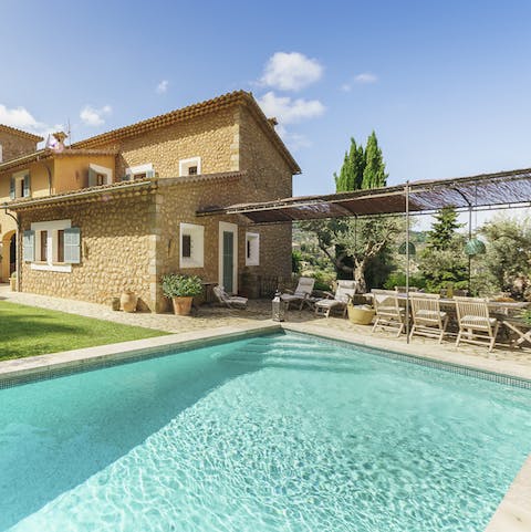 Cool off in the gorgeous private pool