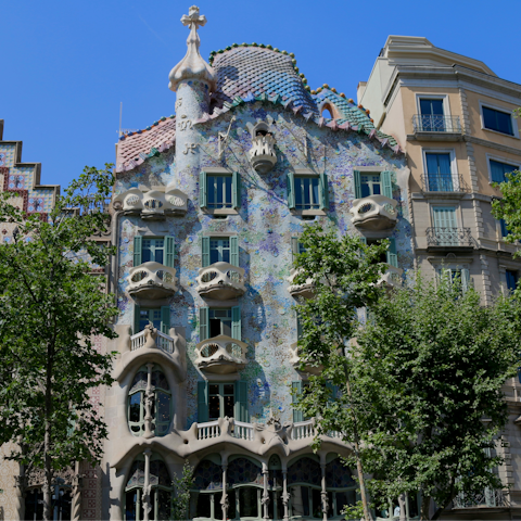 Be inspired by iconic sights across Barcelona
