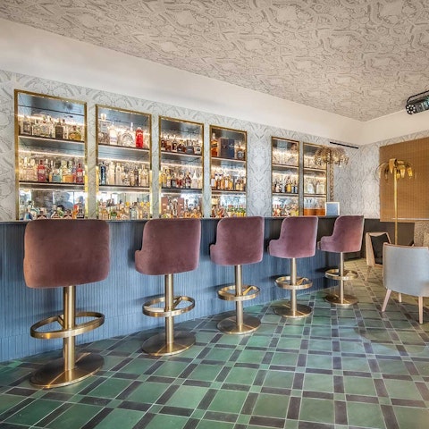 Head down to the bar in the basement and enjoy a nightcap