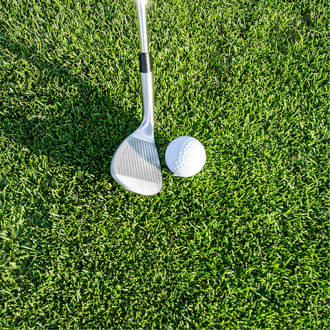 Play a round of golf – there are several golf courses nearby