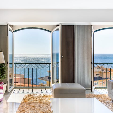 Throw open those big windows and let the sea breeze in