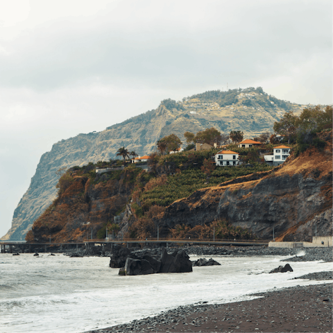 Discover the dramatic coastline of Madeira