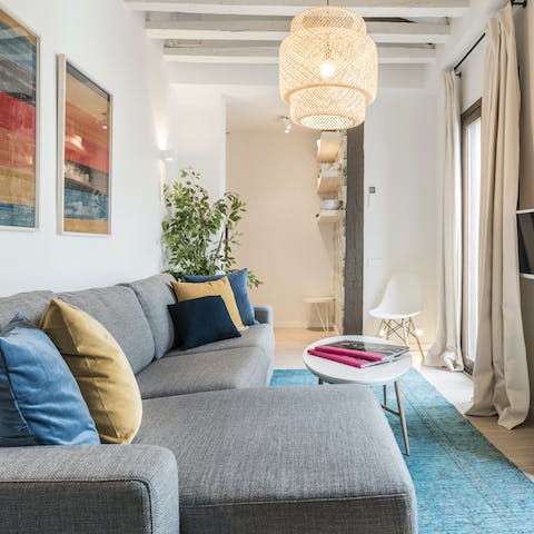 Enjoy the unique charm of this home from the bright living space