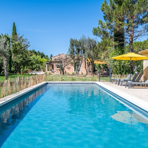 Cool off from the Provence sun in the pool