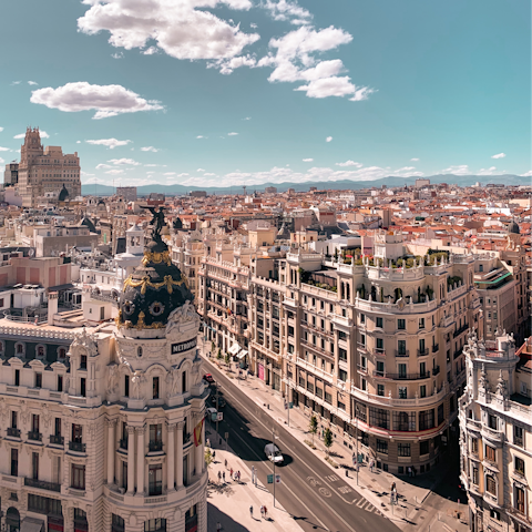Browse the shops of nearby Calle de Fuencarral