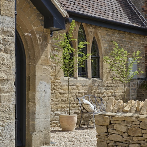 Catch the summer sunshine while admiring the countryside views