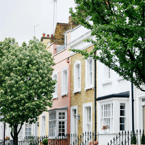 Explore Chelsea's upscale shops and gourmet eateries