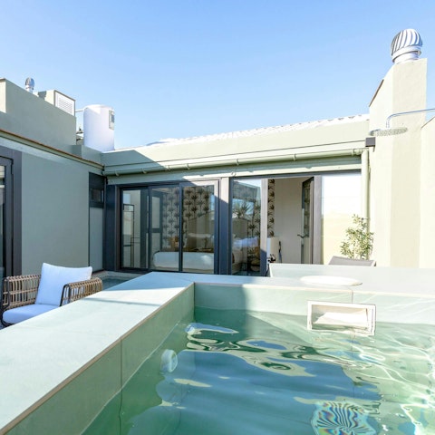 Cool off from the Andalusian sun in the small pool