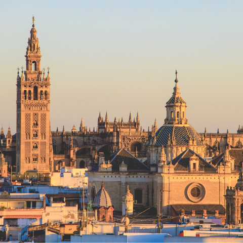 Explore Seville, including Alameda de Hércules,  a short stroll away