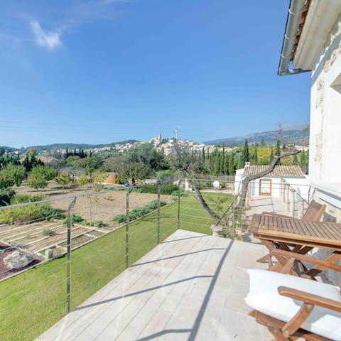 Breathe in the open spaces and mountain vistas