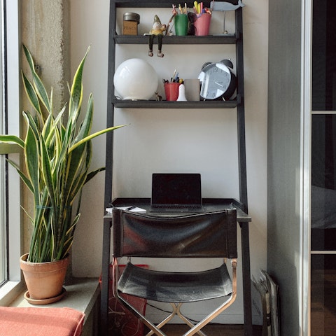 Get some work done at the desk