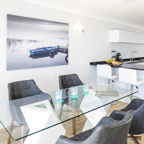 Gather around the dining table for Peri-Peri chicken feasts on chilly evenings