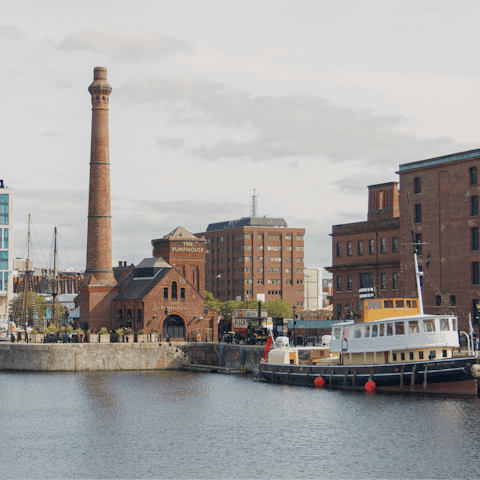 Stroll to Albert Docks, it's around twenty five minutes on foot