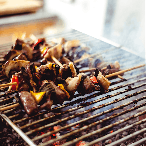 Fire up the barbecue for a delicious alfresco meal