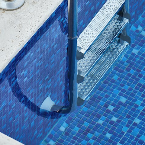 Go for a refreshing dip in the pool