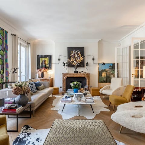 Soak up the character and style of this oh-so-Parisian home