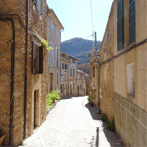 Explore the charming old town of Pollensa nearby
