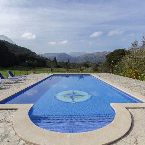 Cool off with a dip in your pristine pool