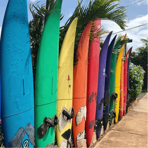 Arrange some water sports nearby