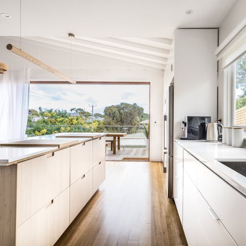 Whip up feasts in the chef's kitchen