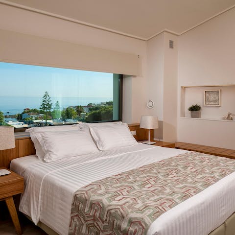 Look forward to getting a blissful night's sleep in the comfortable beds