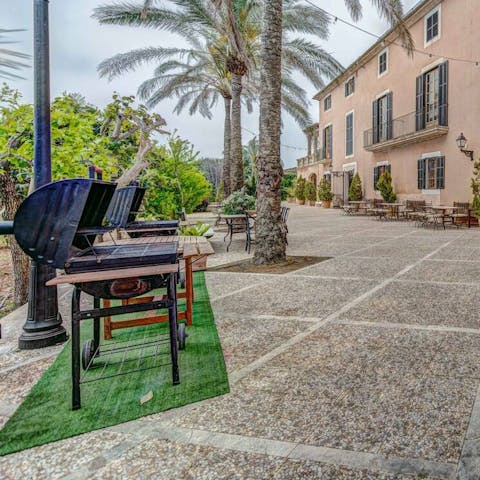 Fire up the barbecues for alfresco feasts
