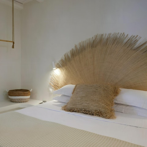 Sleep soundly in the comfortable beds after a day spent sunbathing